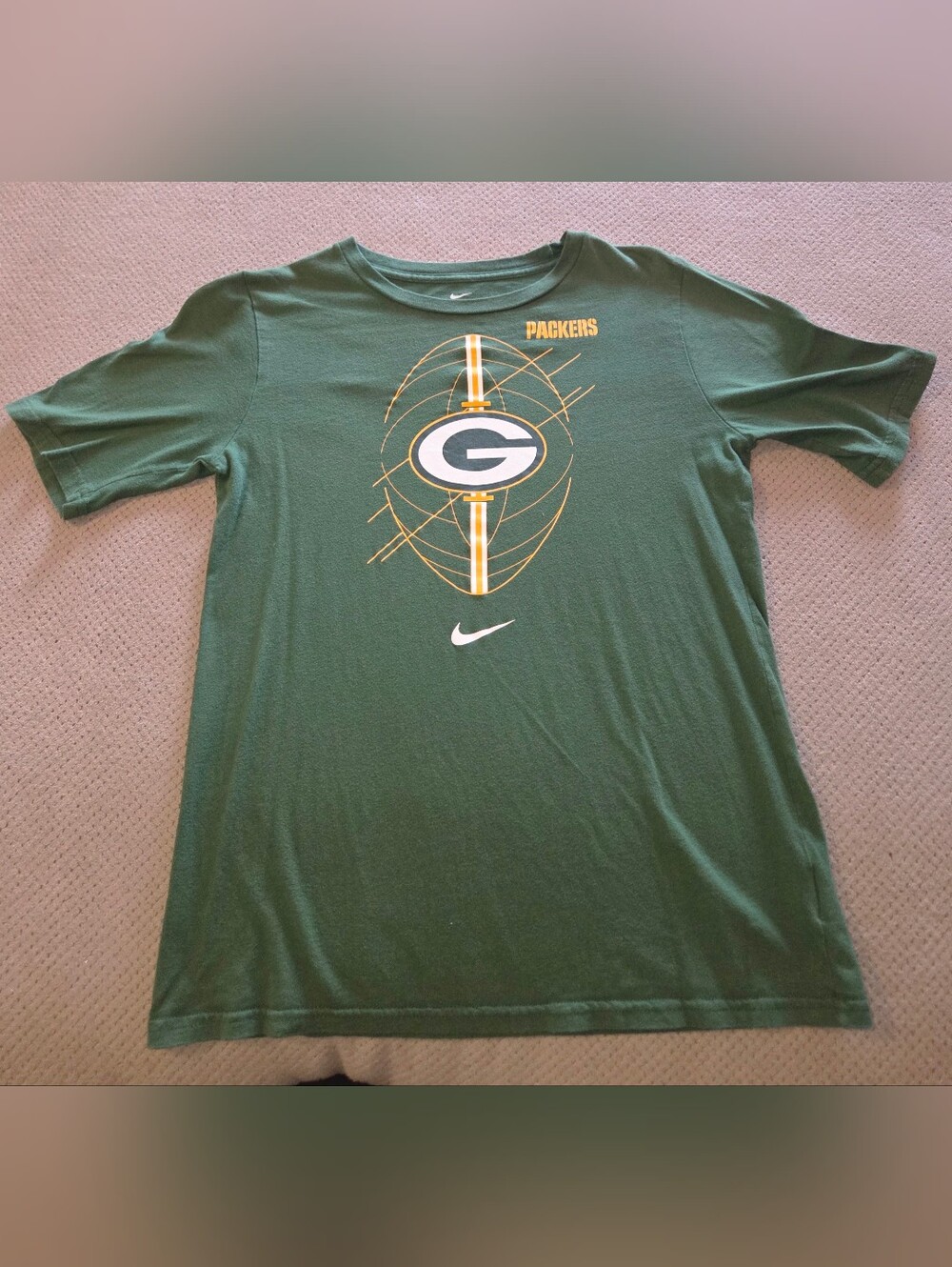 Nike Green Bay Packers Youth Large 14/16 Legend Icon Dri-FIT T-Shirt Green